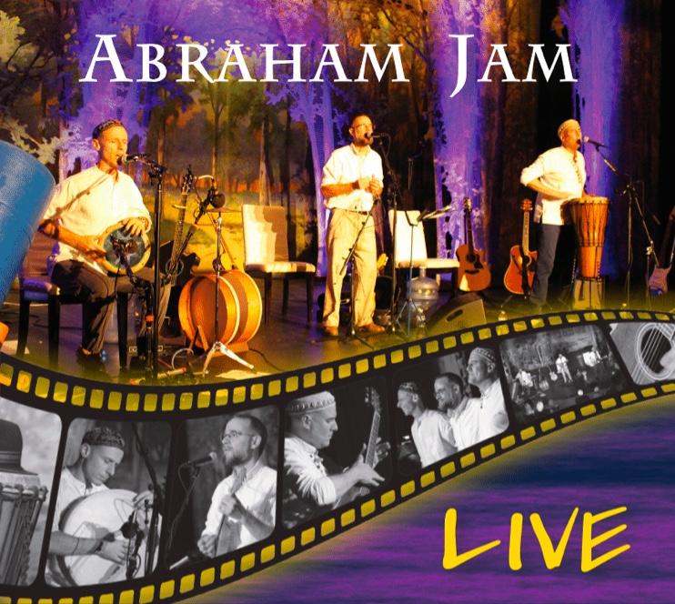 Abraham Jam Live - album cover for live CD from the band Abraham Jam.